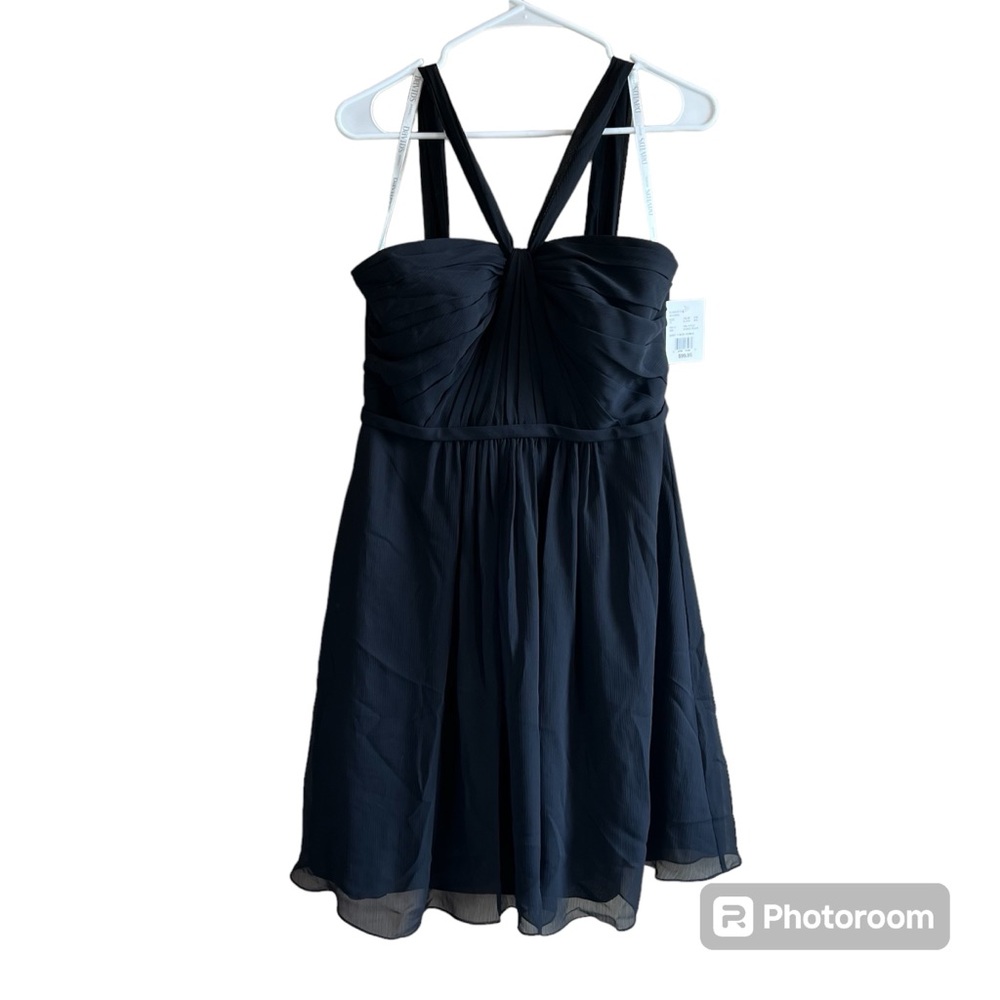 David’s Bridal black dress size 10 NWT (listing # 34)